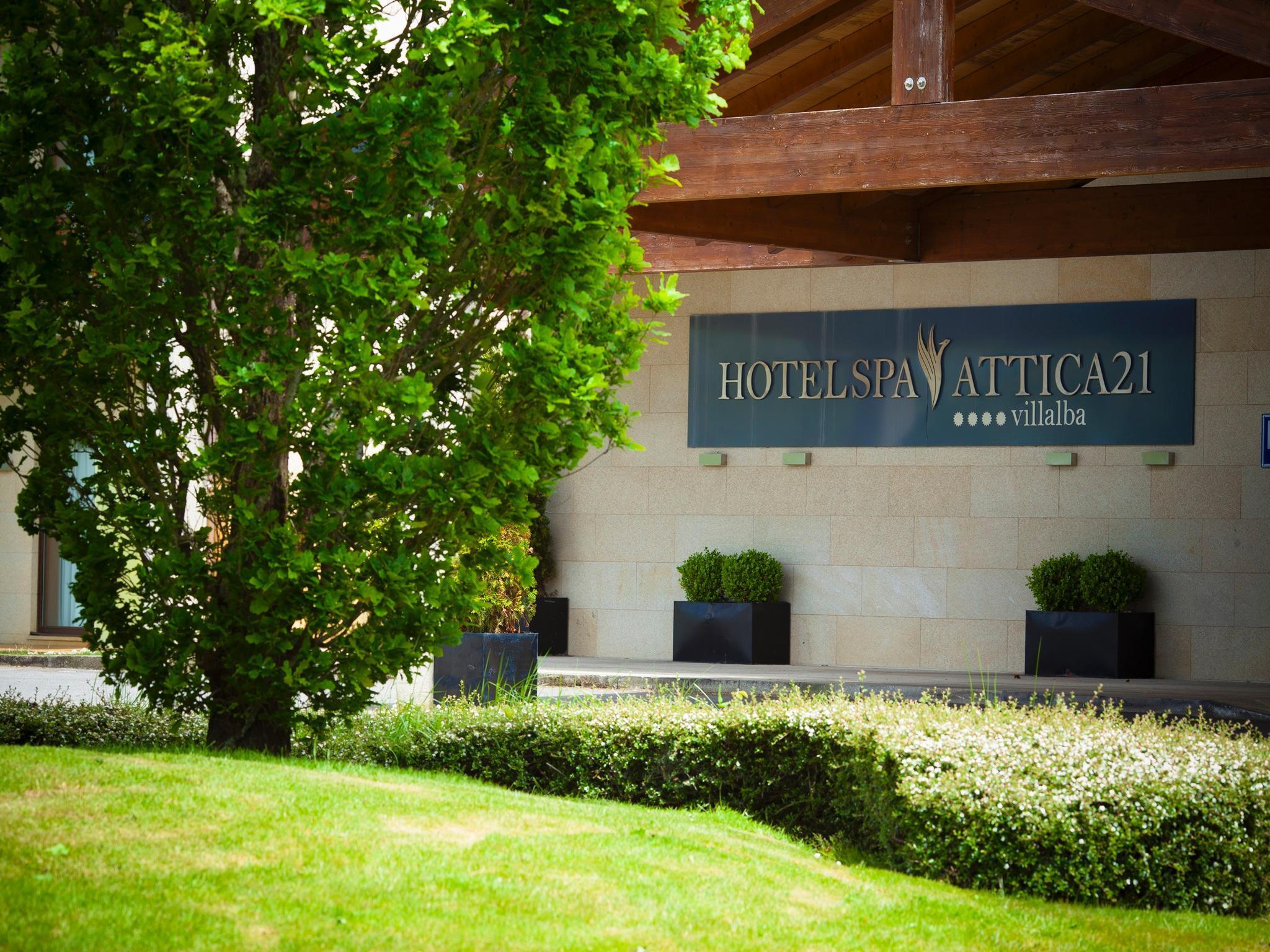 Hotel Spa Attica21 Villalba Vilalba Exteriör bild